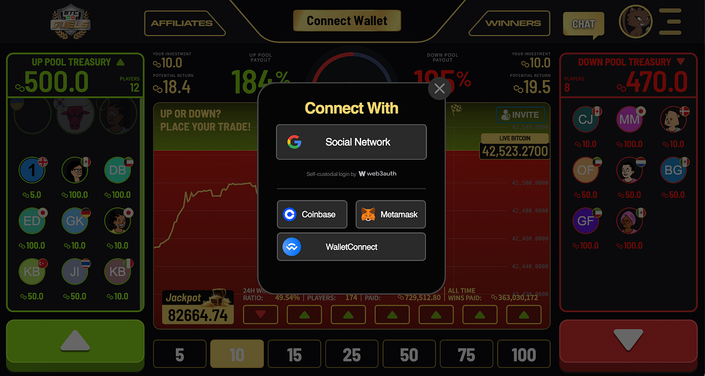 BTC Duels Unveiled: The Definitive Play2Earn Crypto Trading Game — Your  Ultimate Guide | by Info | Medium