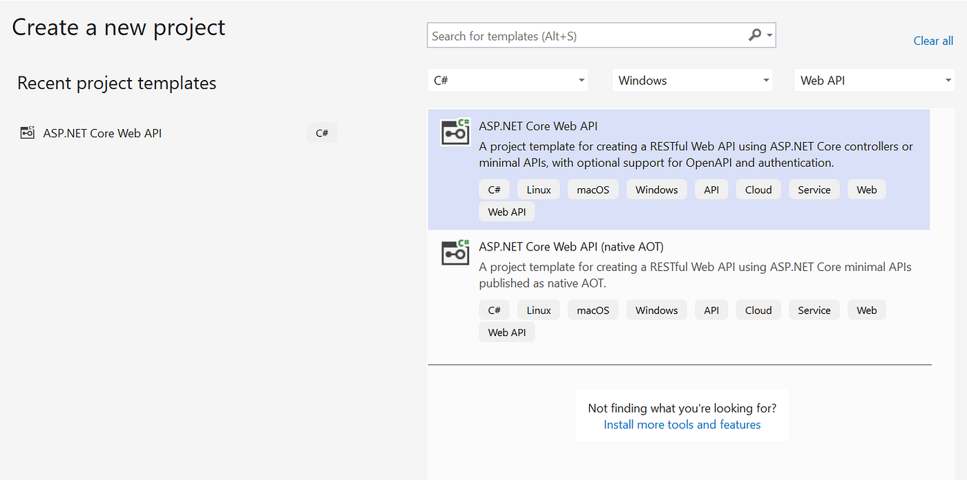 Containerize .NET 8.0 Web API with Docker
