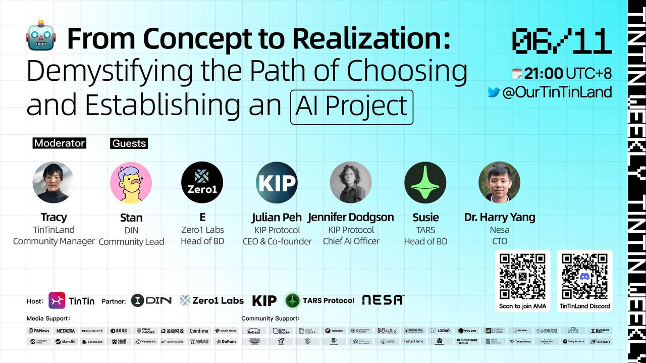 Exploring the Innovative Path of AI and Web3: A Comprehensive Guide from  Concept to Market Application | by TinTinLand | TinTinLand | Medium