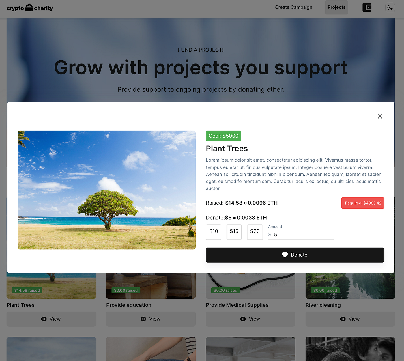 Building Crypto Charity dApp for Crowdfunding Using Next.js, Solidity,  IPFS, and Truffle | by Abhishek Chauhan | Better Programming
