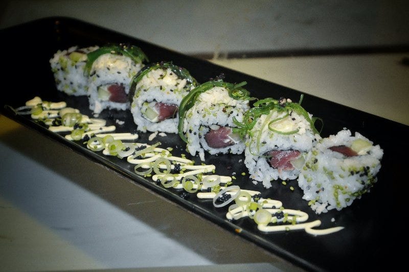Sushi recept: Crunchy Spicy Tuna met Wakame!