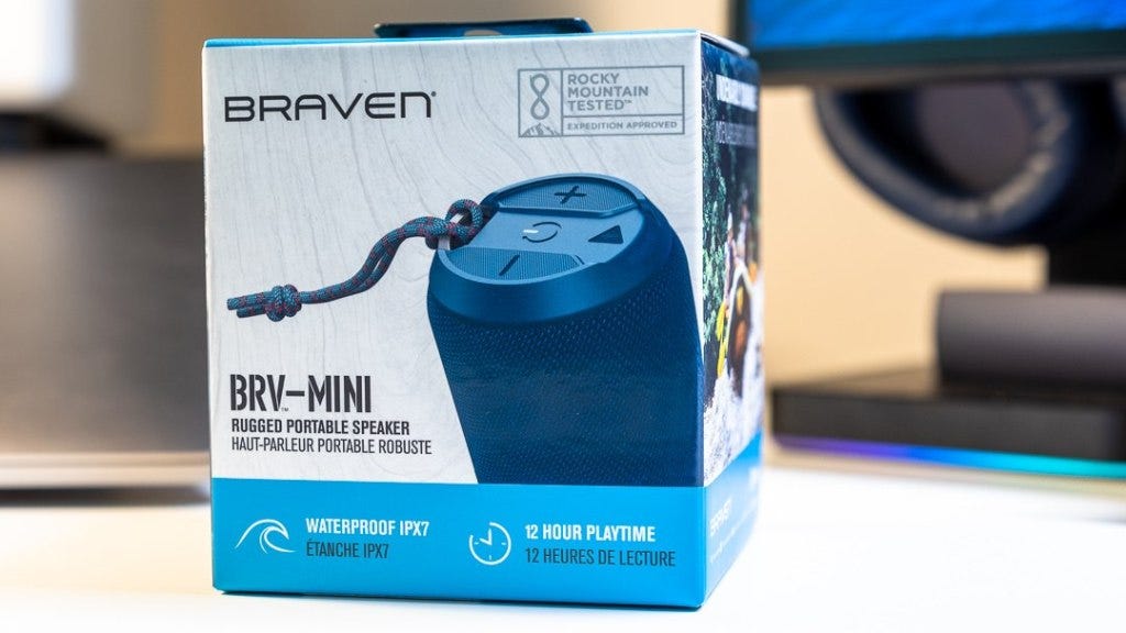 Braven BRV-Mini Rugged Portable Speaker REVIEW, Mac Sources