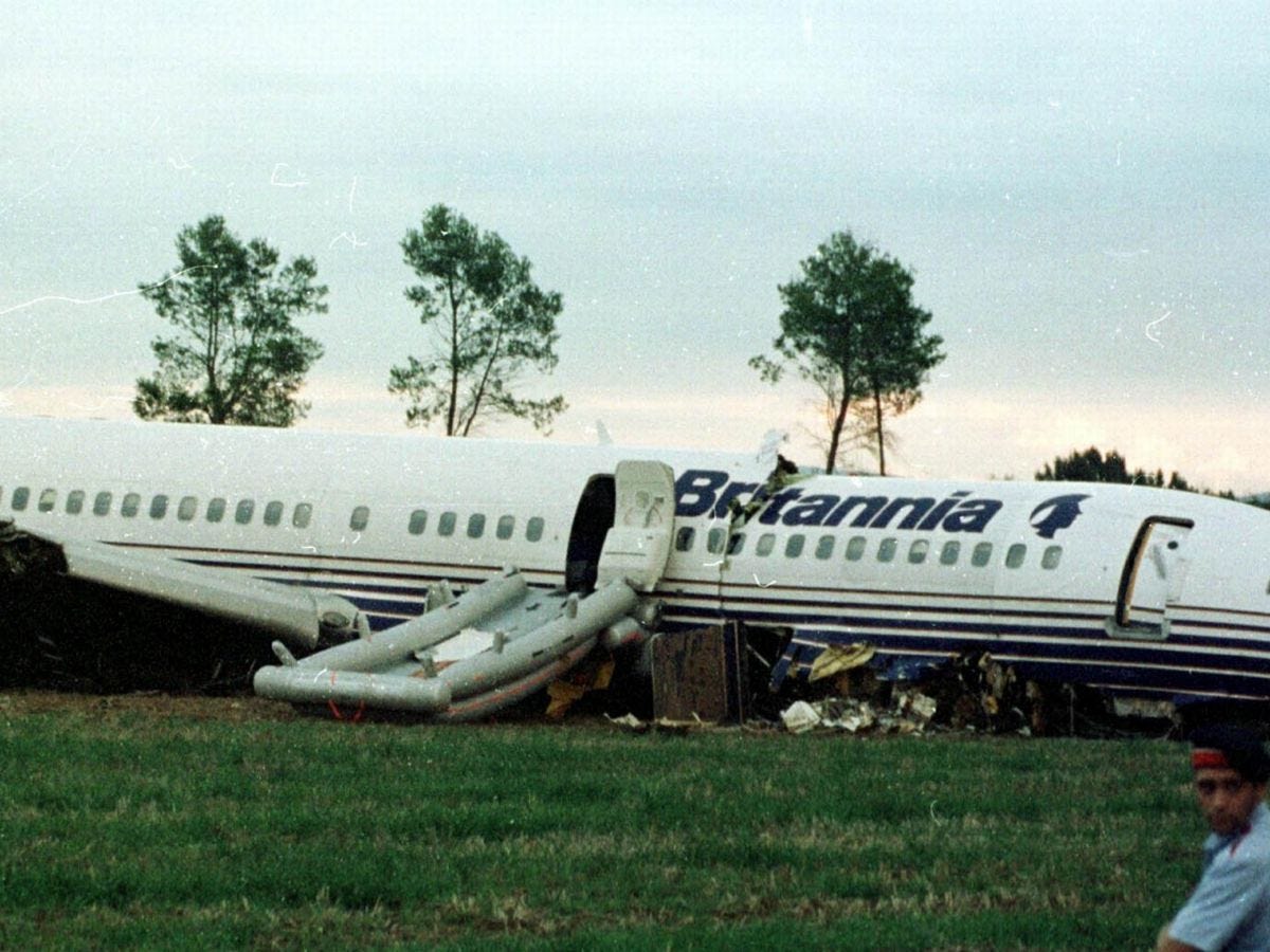 Down into Darkness: The crash of Britannia Airways flight 226A | by Admiral Cloudberg | Medium