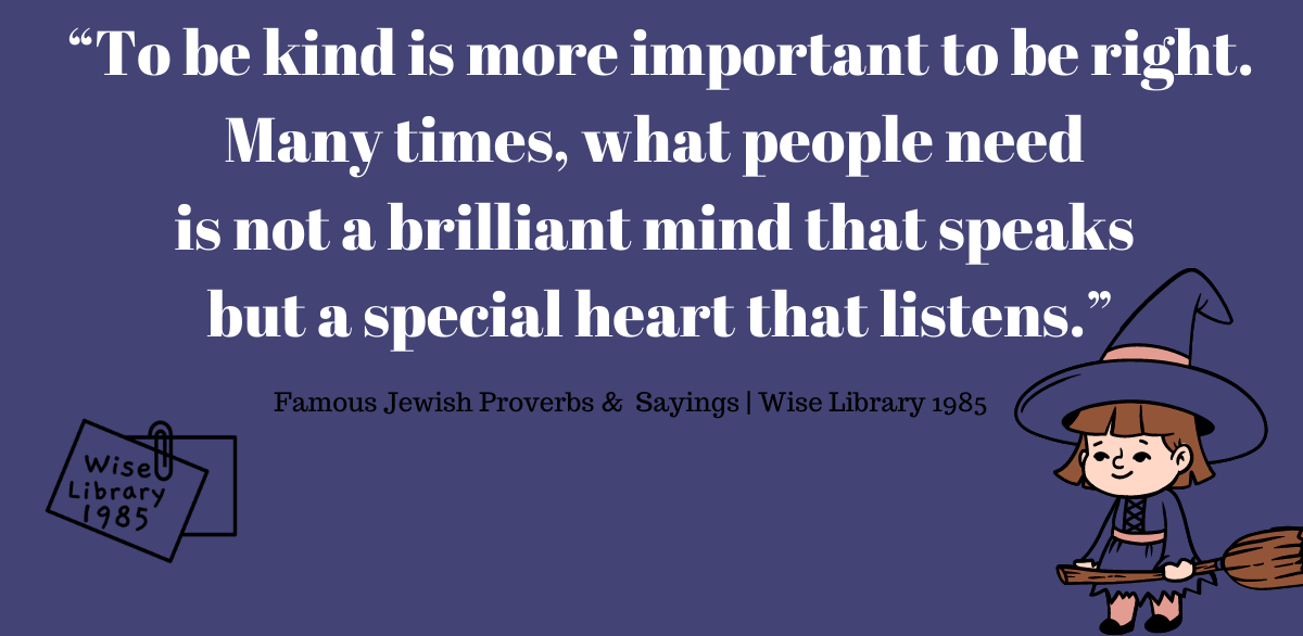 Iconic Quotes｜Famous Jewish Proverbs & Sayings in English | by An  Introvert's Garden Library | Medium