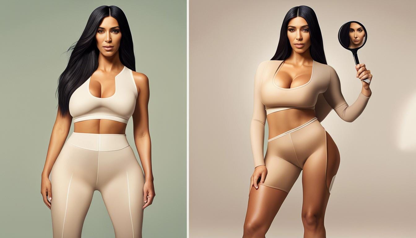 The Truth Behind Kim Kardashian's Skims Line: Marketing Ploy or