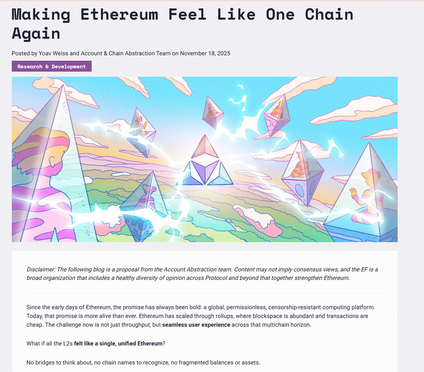 How EIL Rebuilds L2s into One “Supercomputer” | by imToken | Dec, 2025 |  Medium