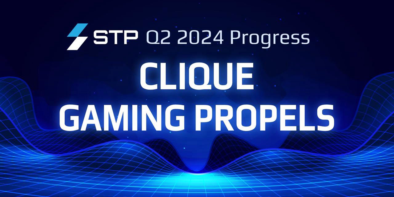 2024년 2분기 STP 진행 상황: 클리크 게이밍 활성화. STP는 2024년 2분기 개발사항을 공유합니다. 우리는 AI를 활용한…  | by STP | Medium
