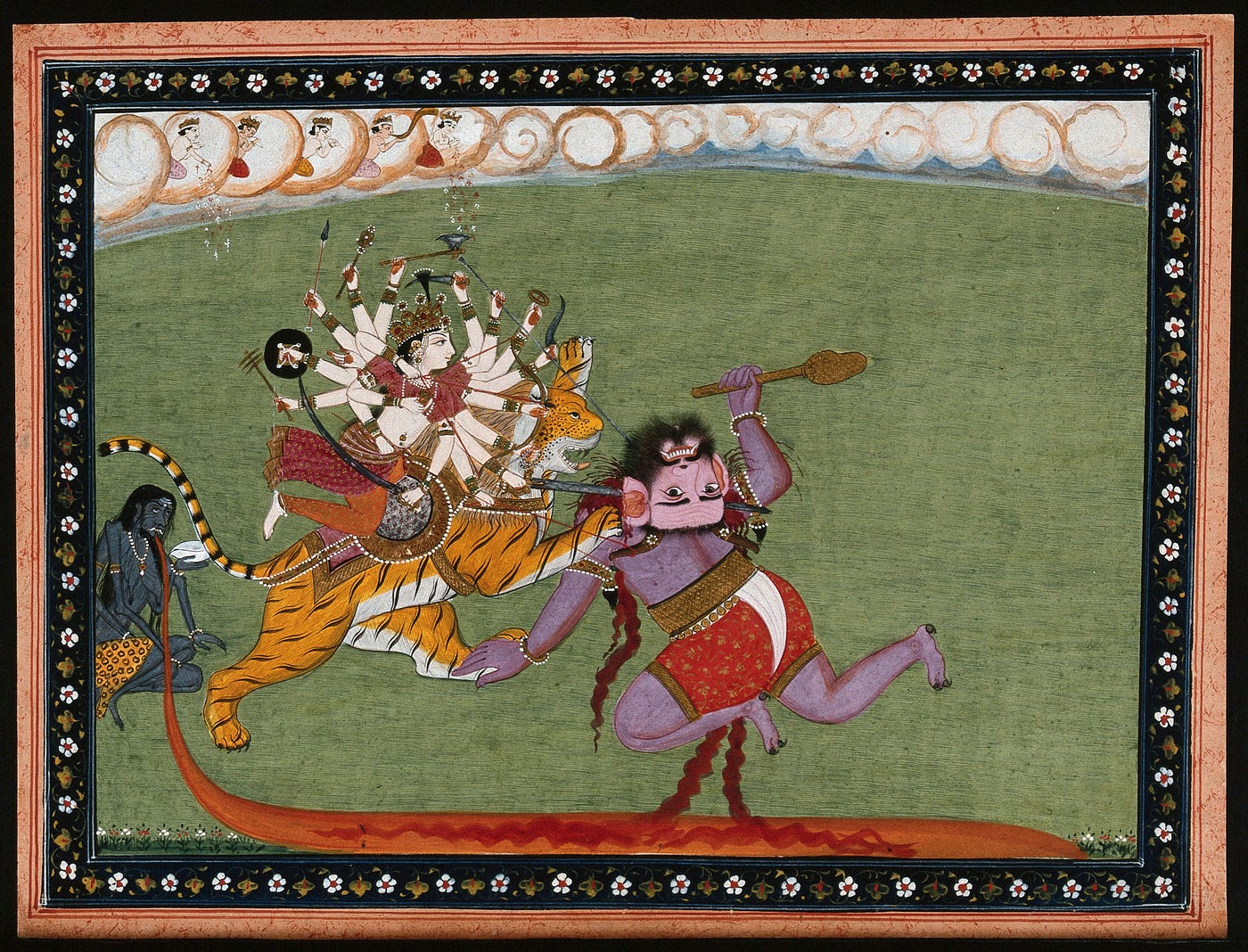 Celebrating the Divine Feminine: The Many Faces of Goddess Durga in Indian Art