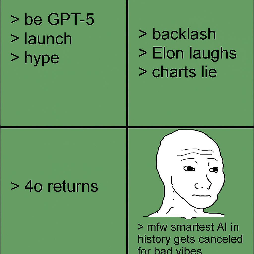 GPT 5: Reviews from an AVG User. So, after the very infamous OSS… | by My  Equation | Medium