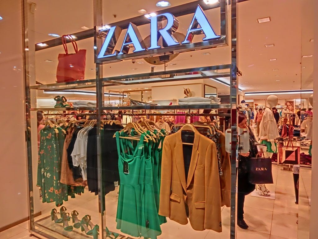 Zara Has a New Sizing Tool for Online Shopping
