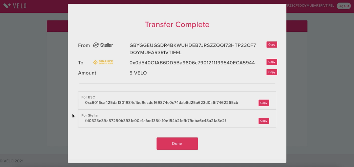 User Guide: $VELO Cross-chain Bridge for Evry.Finance | by Evrynet Official  | Medium