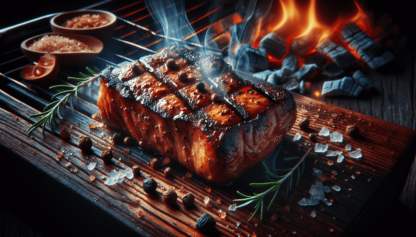 The Plank Whisperer: Enhancing Flavor with Wood Chips in Charcoal Grilling