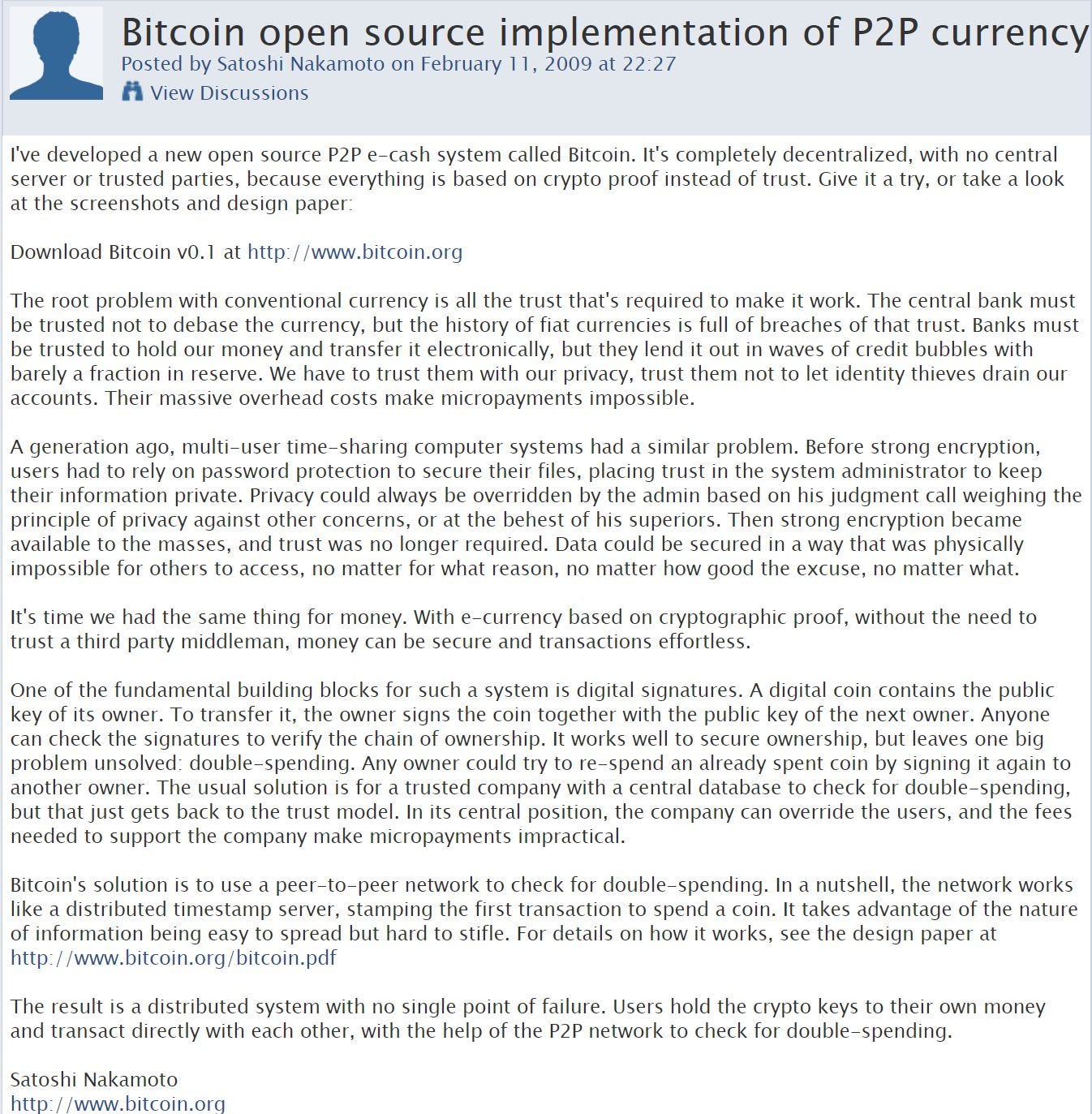 Satoshi Nakamoto —the mysterious Bitcoin creator | by Neo | LecleVietnam |  Medium