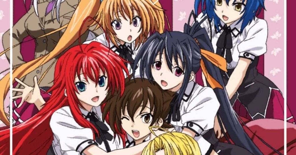 Adult Anime) Top 10 Sexy High School DxD Characters [Hot List]