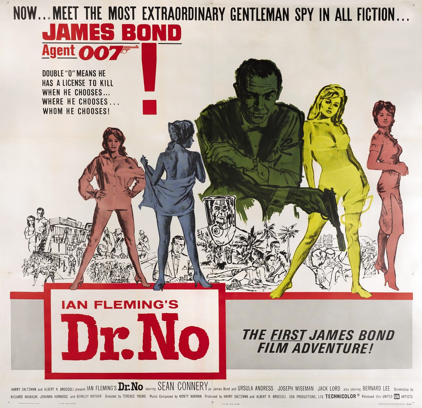 My favourite Bond film: Dr No, James Bond