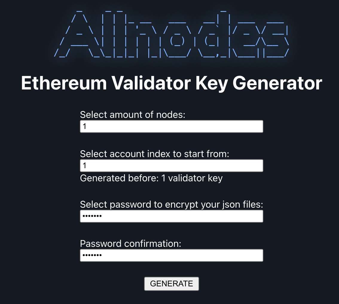 A Step-By-Step Guide for Launching Your Own Ethereum Validator on Allnodes  | by Allnodes Team | Allnodes