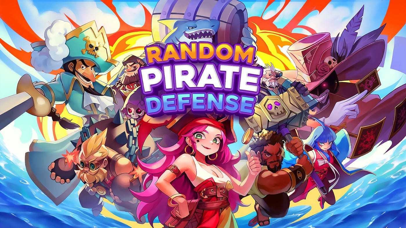 Random Pirate Defense — RPD: New Game Release on Yooldo Game Platform | by  Yooldo | Trouble Punk | Cyber Galz | Yooldo | Medium