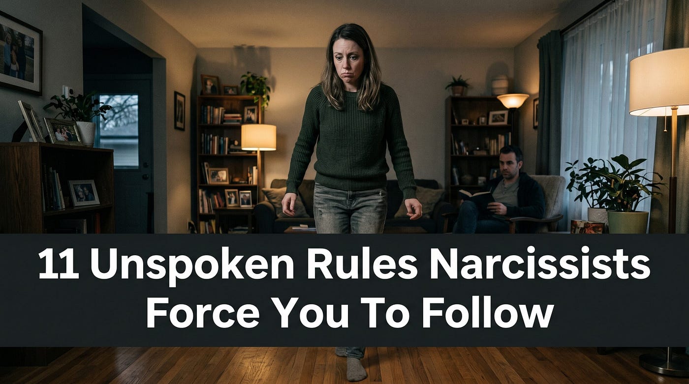 11 Unspoken Rules Narcissists Force You To Follow
