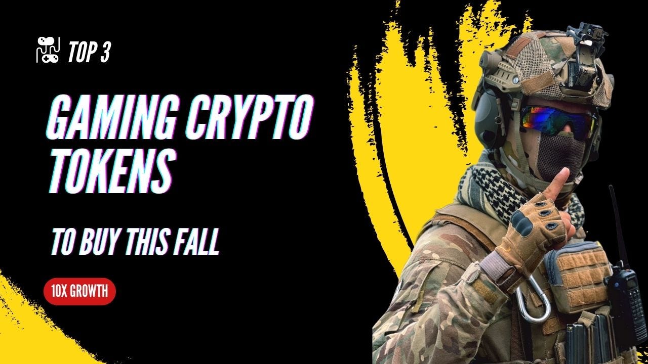 The 3 Gaming Crypto That Can Maximise Your Gains This Fall | by Coinmonks  Team | Coinmonks | Medium