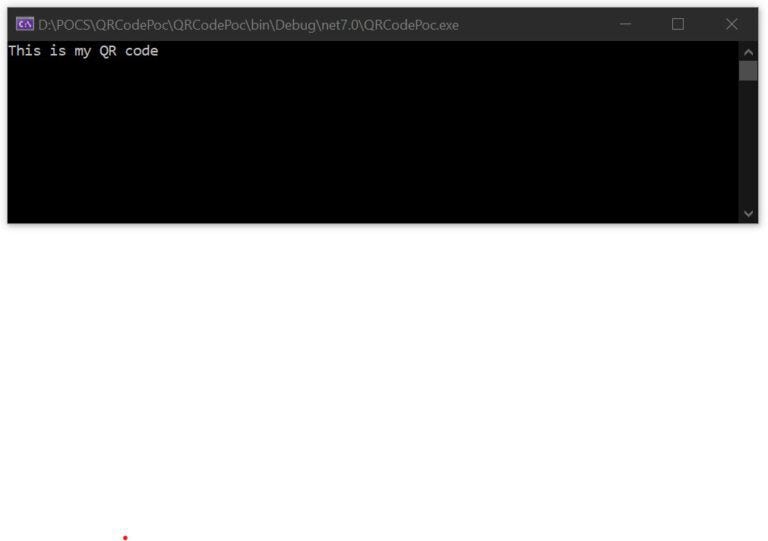 Create QR Codes with ZXing.NET. Learn how to create a QR code