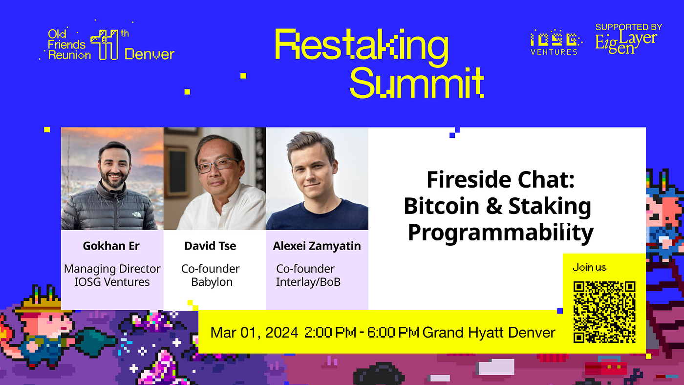 IOSG 11th OFR Denver | Restaking Summit Event Recap | by IOSG | IOSG  Ventures | Medium