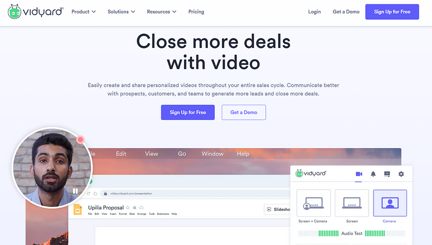 Vidyard - Video Tools for Virtual Sales and Marketing Teams