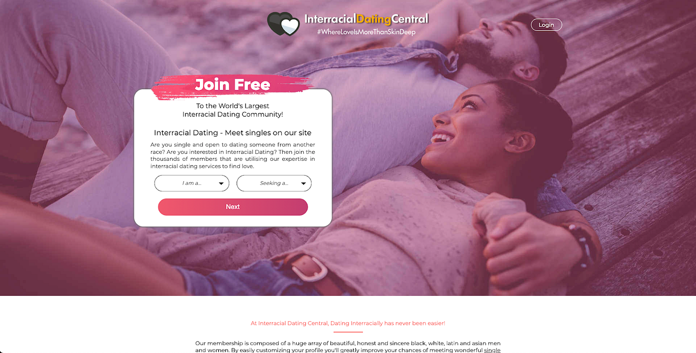 InterracialDatingCentral Review — Connecting Diverse Singles Since 2004 |  by Alex Harper | May, 2024 | Medium