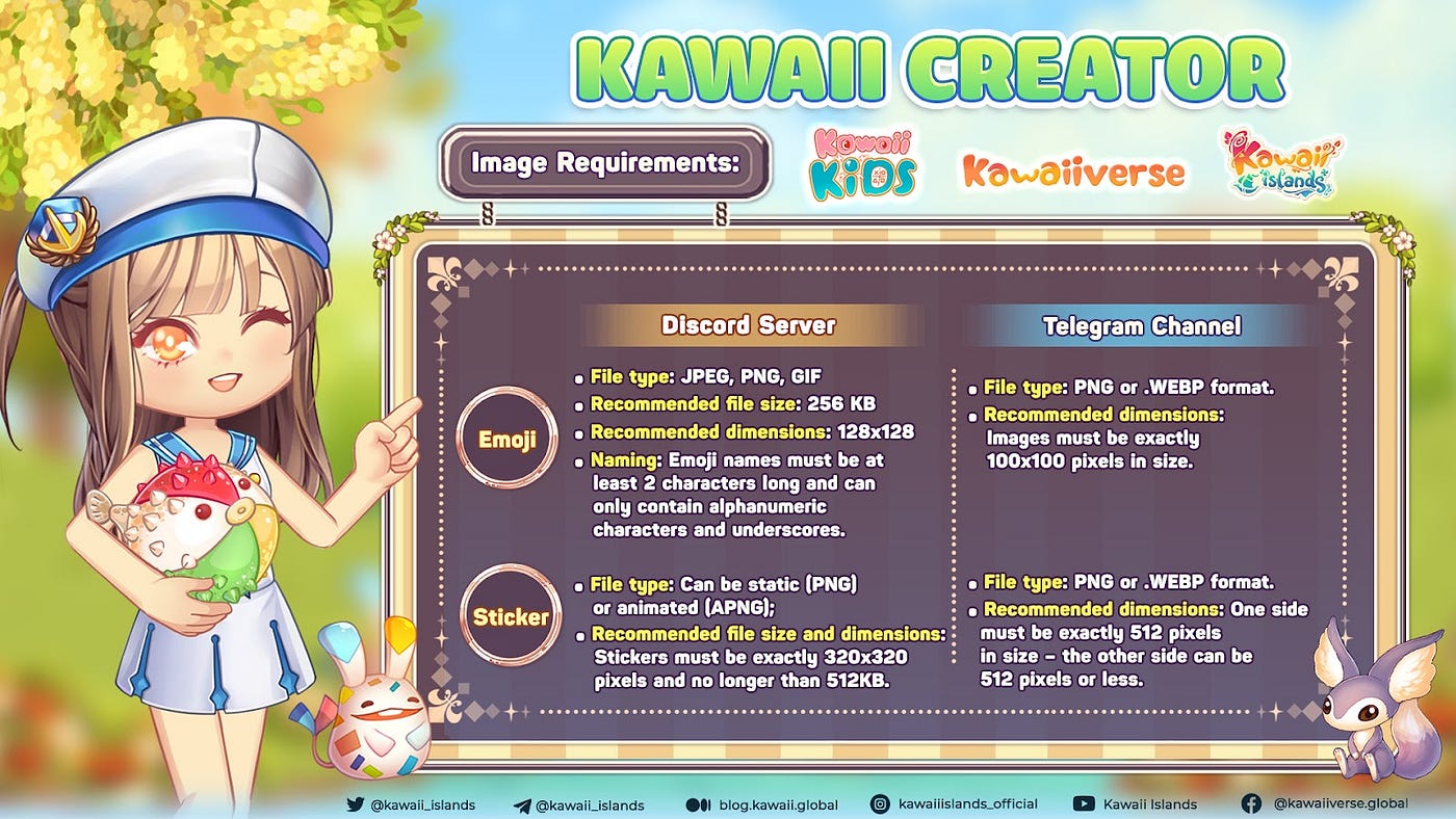 Kawaii Creator — Unleash Your Creativity with Kawaii Stickers! | by  Kawaiiverse (Kawaii Islands) | Kawaiiverse