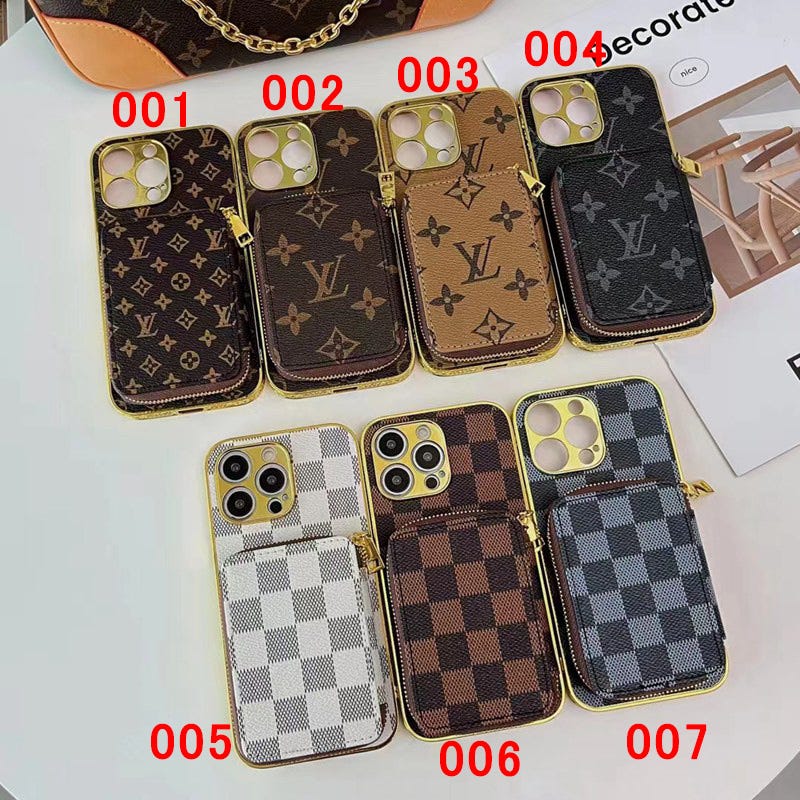 Louis Vuitton Wallet Coque Cover Case For Apple iPhone 15 Pro Max