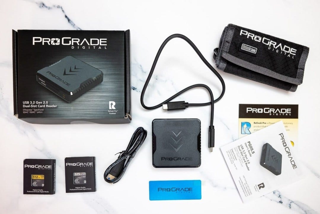 ProGrade Digital CFExpress Type B Card and Dual-Slot Card Reader