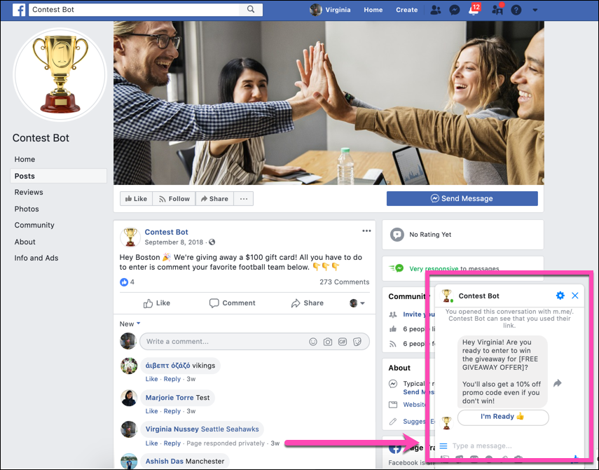 Create a Facebook Giveaway Bot for Your Campaign