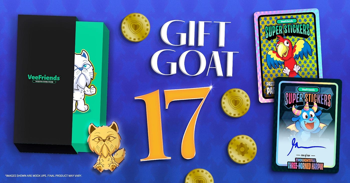 Gift Goat #17: VeeFriends Deluxe Collector's Kit and NFT by Sabet
