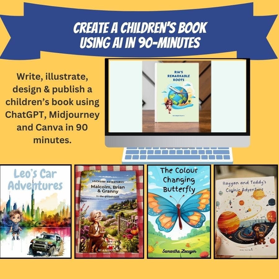 Want to make a children's book for World Book Day?, by Abha Malpani  Naismith, Mar, 2024