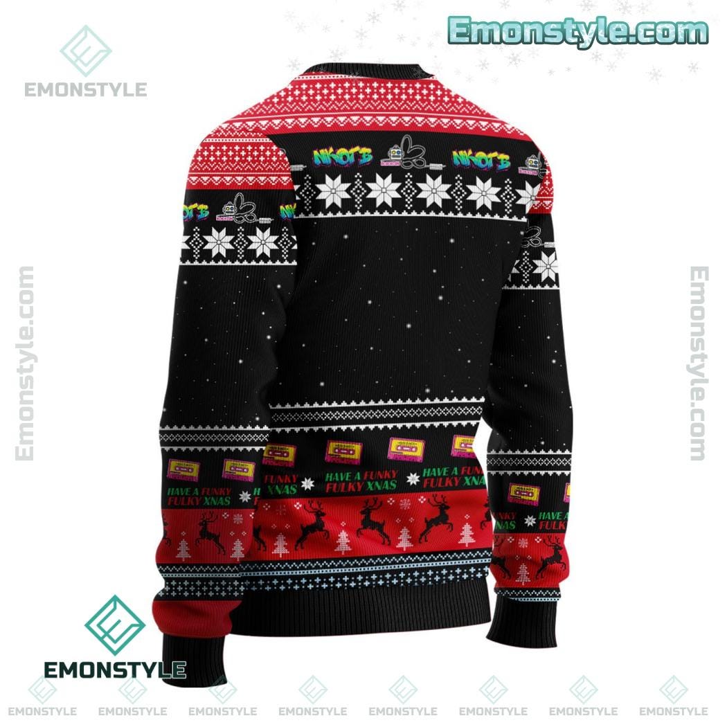 New Kids on the Block Band Christmas Ugly Sweater