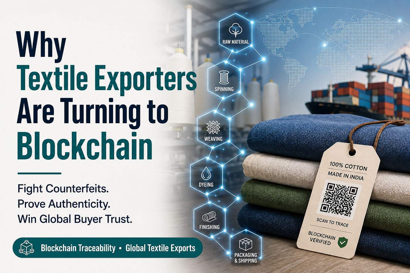 Blockchain in Textiles: Stop Counterfeits, Win Trust