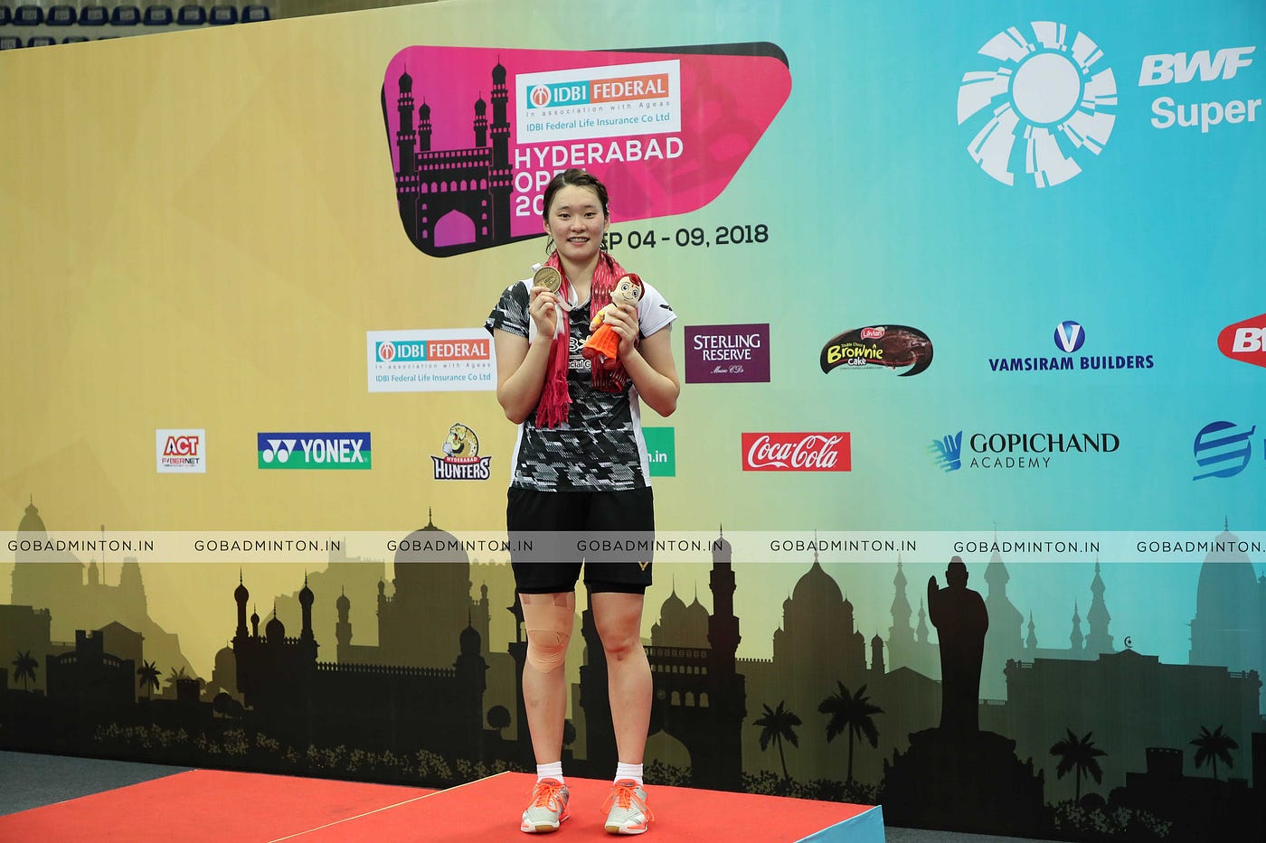 BWF Hyderabad Open 2018 LIVE Ga Eun Kim wins gallant title by Go Badminton Medium