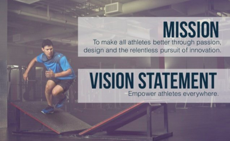 Under armour store mission statement