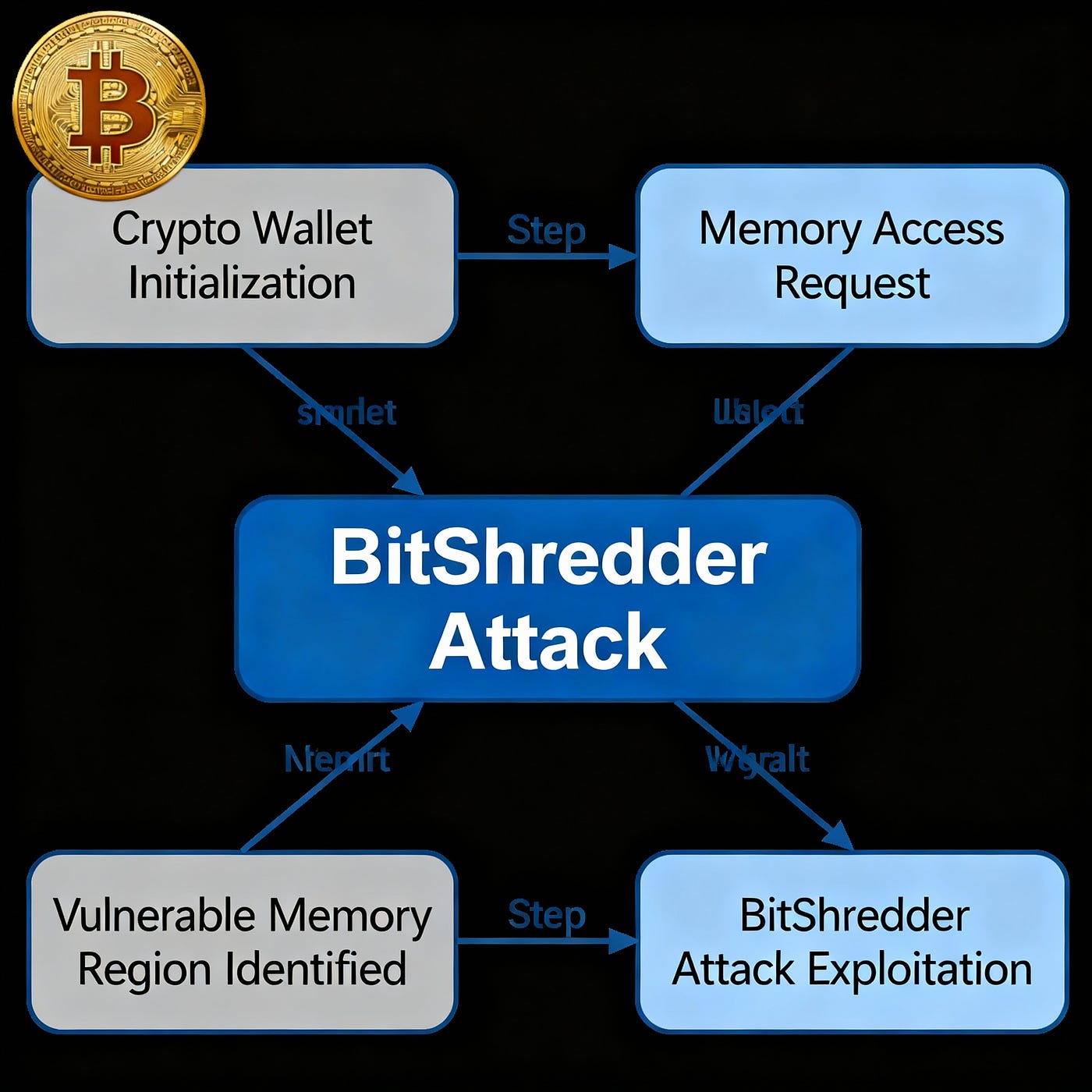 BitShredder Attack: Memory vulnerability turns lost Bitcoin wallets into  trophies and complete BTC theft via private key recovery, where attackers  exploit the memory phantom attack (CVE-2025–8217, CVE-2013–2547) | by  Bitcoin ChatGPT | Medium