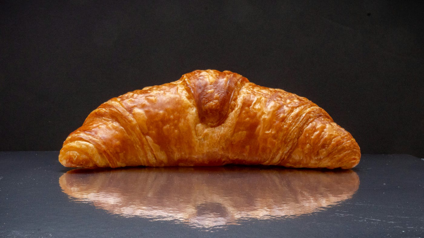 Ahh, the humble croissant… the Cylon fighter of pastries. Yes, you need geek wisdom of Battlestar Galactica to get the reference… I regret nothing. Photo by David Thielen on Unsplash