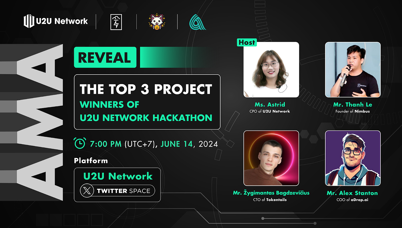 U2U Network Monthly Report: Key Updates And Highlights In June | by U2U  Network | U2U Network | Medium