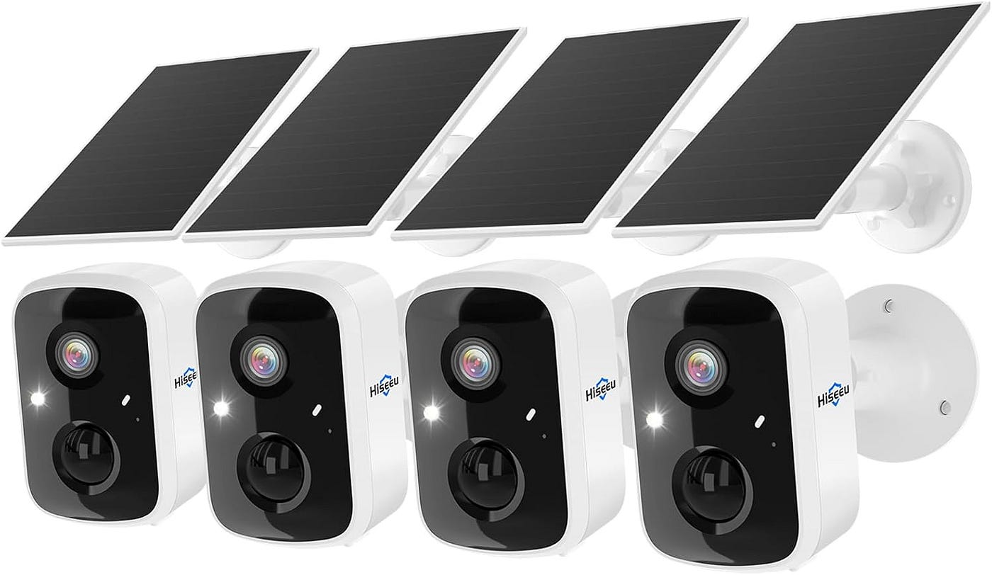 Hiseeu Solar Camera Review A Comedian s Take by Smart Home LLC Medium