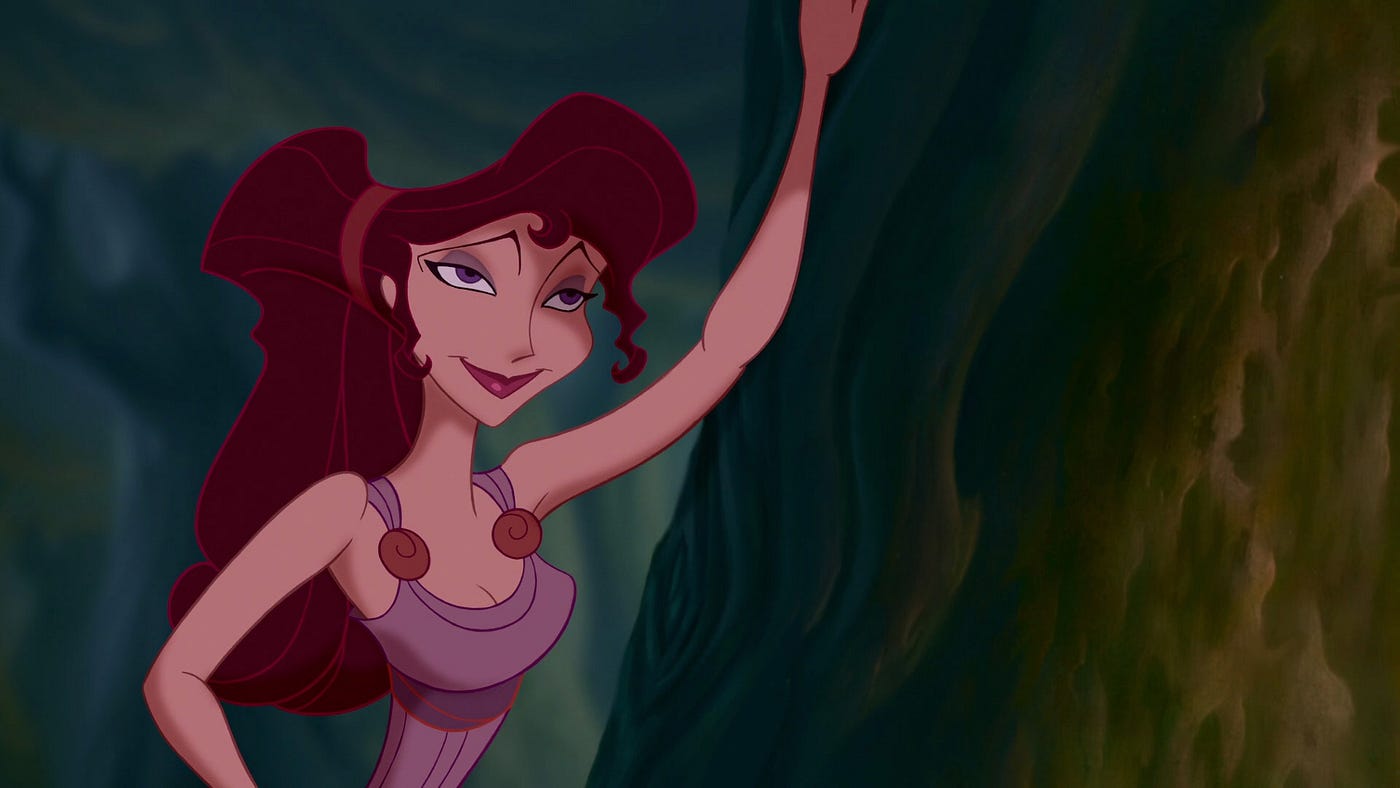 At least out loud I won't say I'm in love. Actually I would. I love Meg  from Disney's Hercules | by Turtle93 | Medium