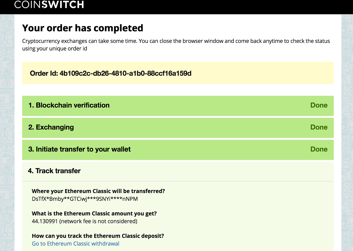 How to buy Ethereum Classic (ETC) on CoinSwitch | by CoinSwitch |  CoinSwitch | Medium