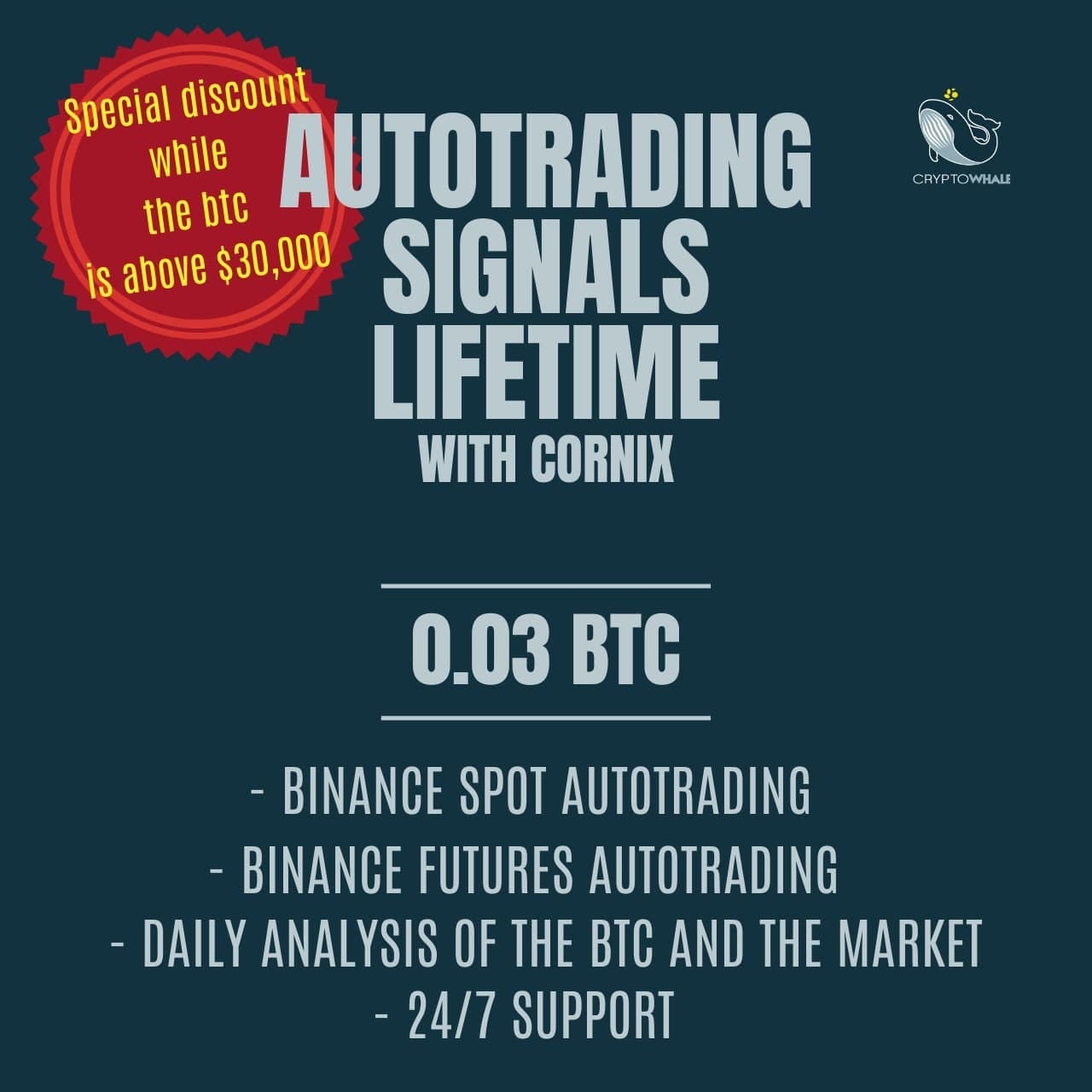 CryptoWhale AutoTrading. An alternative to trade bitcoin and… | by Señales  CryptoWhale | Medium