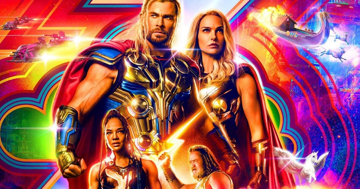 Chris Hemsworth's 'Thor: Love and Thunder' is the worst-rated