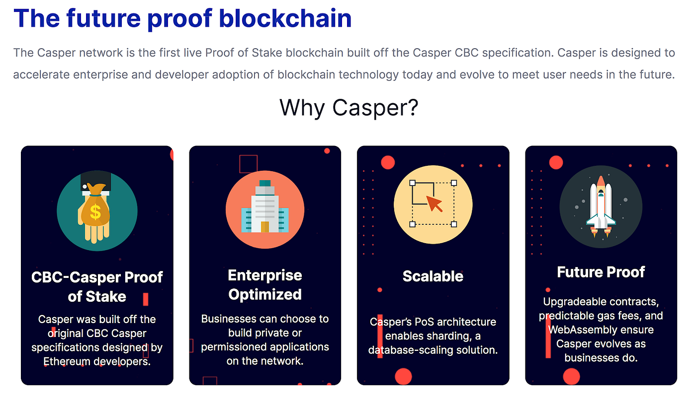 Casper Labs — The Future-Proof Blockchain Optimized for Enterprise Adoption  | by Julian Richter | Medium