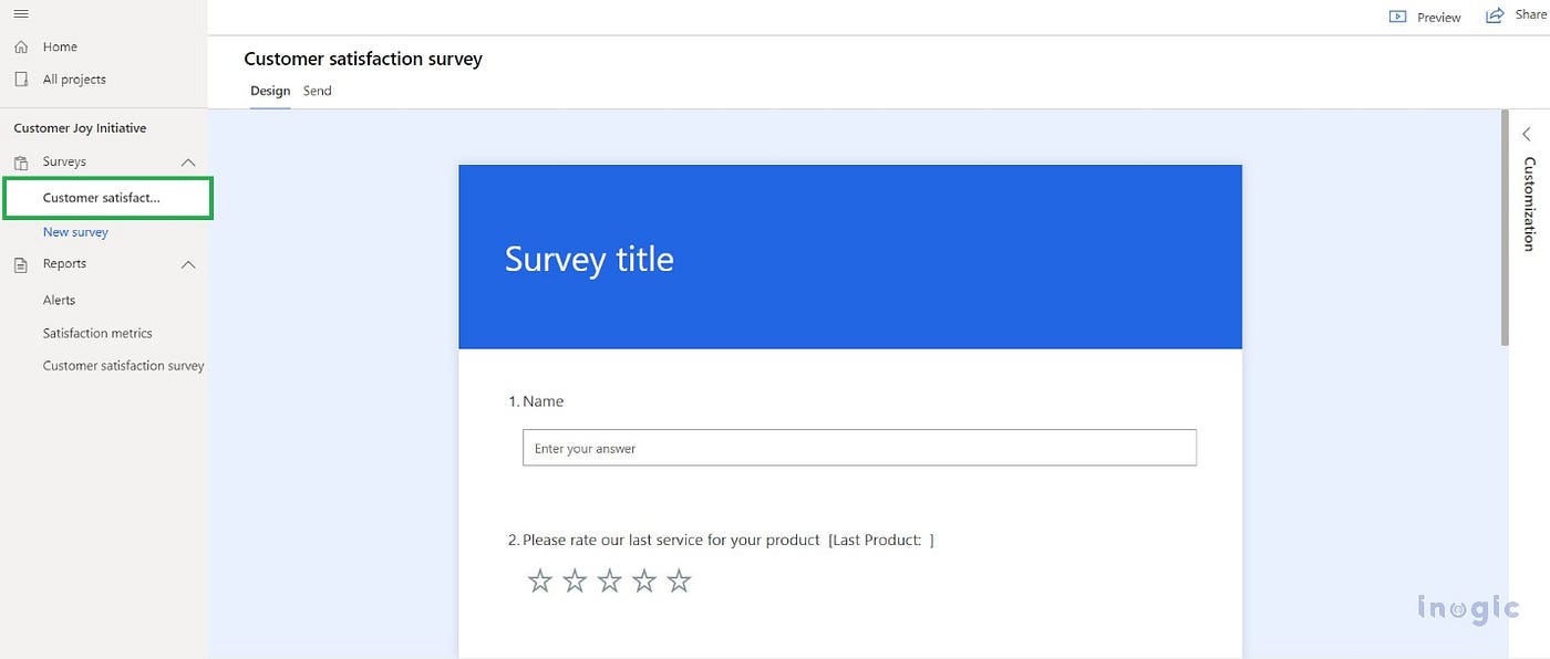 Customer Voice — Personalized variables within Survey Invitations using Power Automate Flow