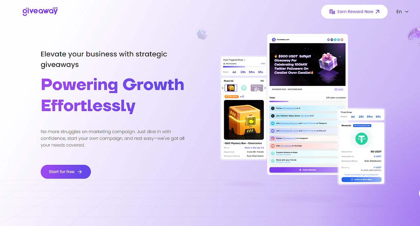 Best Crypto Giveaway Site of 2024 To Earn Crypto Rewards | by Giveaway.com  | Giveaway.com | Medium