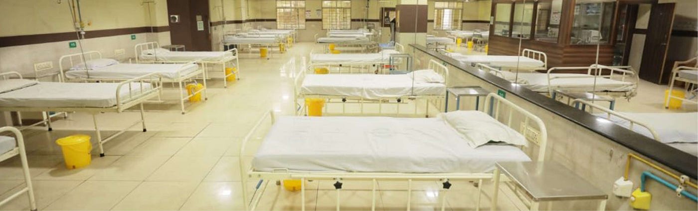 Post the aftermath of the 2nd wave, states across the country have been allotted separate hospital beds under Emergency Response and Health System Preparedness Package, to prepare in advance for a probable third wave. Source: Wikimedia Commons | Government of Odisha