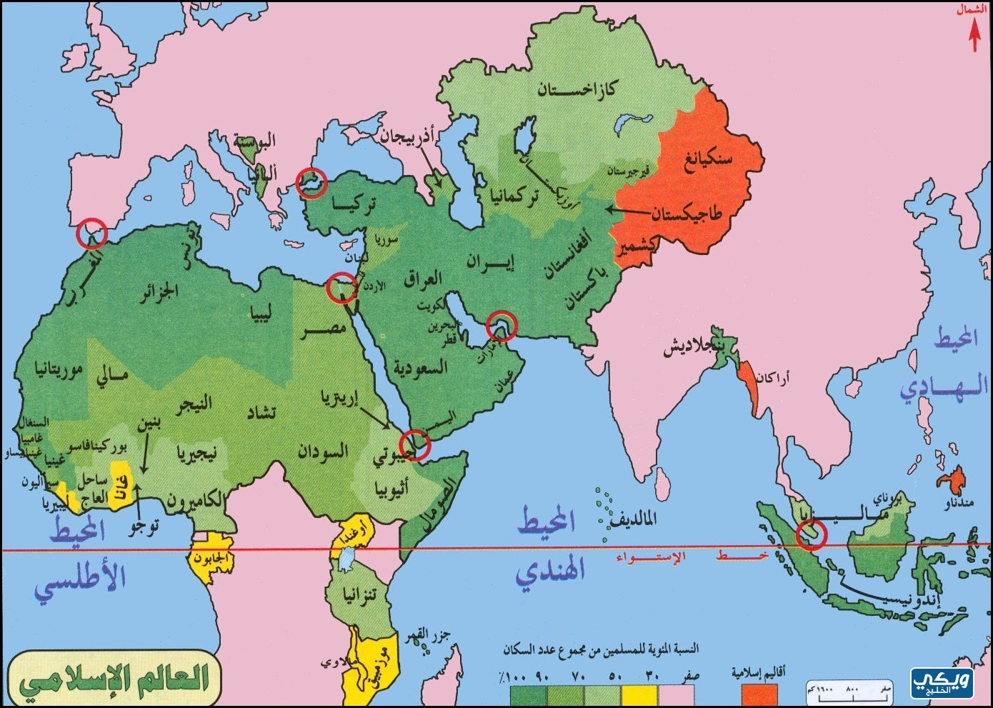 خريطة الوطن العربي والعالم | by ويكي الخليج | Medium